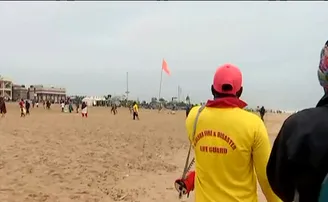 ପୁରୀ ବେଳାଭୂମିରେ ଲାଗିଲା ରେଡ୍ ଫ୍ଲାଗ୍, ୪ଟି ବନ୍ଦର ପାଇଁ ବିପଦ ସଙ୍କେତ ଜାରି