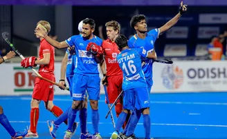 ବେଲଜିୟମକୁ ହରାଇ ସେମିରେ ଭାରତ