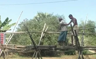 ନେତାଙ୍କ ପ୍ରତିଶ୍ରୁତି ପାଣିର ଗାର, ସାନନ୍ଦପୁର ଗ୍ରାମବାସୀଙ୍କୁ ସାହା ବାଉଁଶ ପୋଲ