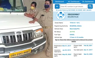 ପୁଲିସ୍ ଚଢ଼ୁଛି ଅନଫିଟ୍ ଗାଡ଼ି, ଲୋକେ କହିଲେ ଫାଇନ୍ ଦିଅ