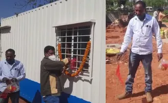 ବନ୍ଦ ହେଲା ଲିଙ୍ଗରାଜ ଜମିରେ କାମ, ସିଜ୍ ହେଲା କଣ୍ଟେନର୍