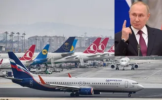 ୩୬ ଦେଶକୁ ବିମାନ ସେବା ବନ୍ଦ କଲା ରୁଷ୍