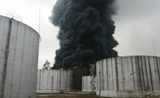 ଅନ୍ଧାରରେ ବୁଡ଼ିଲା ଖାରକିଭ, ତୈଳ ଡିପୋରେ ଭୟଙ୍କର ହମଲା