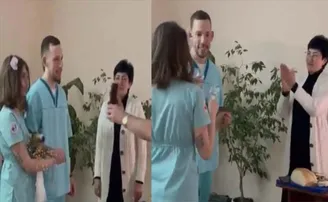 ଯୁଦ୍ଧ ଭିତରେ ବିବାହ, ହସ୍ପିଟାଲରେ ହେଲେ ହାତକୁ ଦି ହାତ