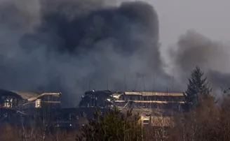 ୟୁକ୍ରେନର ଲଭିଭ ଏୟାରପୋର୍ଟ ନିକଟରେ ରୁଷର ଘନଘନ ମିସାଇଲ ମାଡ଼