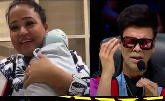 ପୁଅକୁ କୋଳରେ ଧରି ଶୋ'ରେ ଏଣ୍ଟ୍ରି କଲେ ଭାରତୀ