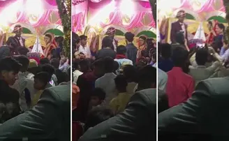 ବରଣମାଳା ବେଳେ ବର ଗାଲରେ ଚାପୁଡା ବର୍ଷା କଲେ କନିଆଁ