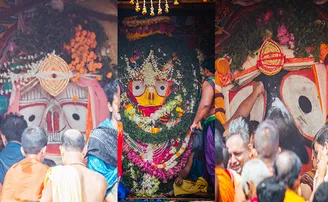 ଶ୍ରୀଗୁଣ୍ଡିଚା ମନ୍ଦିର ଆଗରେ ପହଞ୍ଚିଲେ ଶ୍ରୀବିଗ୍ରହ