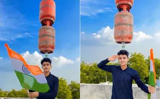 ଜାତୀୟ ପତାକା ଧରି ଷ୍ଟଣ୍ଟ ଦେଖାଇଲେ, ଭିଡିଓ ଭାଇରାଲ୍