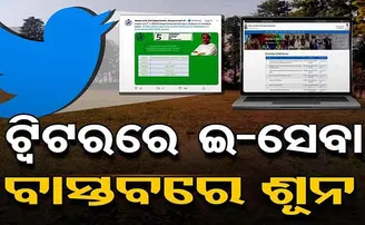 ଟ୍ୱିଟରରେ ଇ-ସେବା, ବାସ୍ତବରେ ଶୂନ