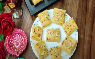 ଏଥର ଧନତେରସ୍‌ରେ ଘରେ ପ୍ରସ୍ତୁତ କରନ୍ତୁ ସୁଜି ବରଫି