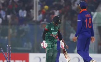 ବାଂଲାଦେଶର ଶୋଚନୀୟ ପରାଜୟ; ୨୨୭ ରନ୍‌ରେ ଜିତିଲା ଭାରତ