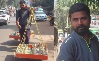 ମୁଖ୍ୟମନ୍ତ୍ରୀଙ୍କୁ ମନେ ପକେଇବାକୁ ମୁକ୍ତିକାନ୍ତଙ୍କ ପଦଯାତ୍ରା, କାନ୍ଧରେ ସମସ୍ୟାର ମଡେଲ