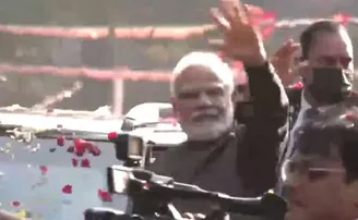 ଜାତୀୟ କାର୍ଯ୍ୟକାରିଣୀ ବୈଠକ ପାଇଁ ପହଞ୍ଚିଲେ ମୋଦି, ଅସମ୍ଭାଳ ଭିଡ଼