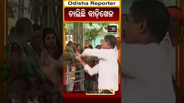 ଚାଲିଛି ବାଡ଼ିଖେଳ | #OdishaReporter #BadiKhela #balasore #shorts | Odisha Reporter