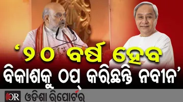 ‘୨୦ ବର୍ଷ ହେବ ବିକାଶକୁ ଠପ୍ କରିଛନ୍ତି ନବୀନ’ | Odisha Reporter