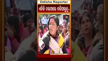 ଏତିକି ଦରମାରେ ଚଳିପାରୁନୁ.. | Odisha Reporter #teacherstrike