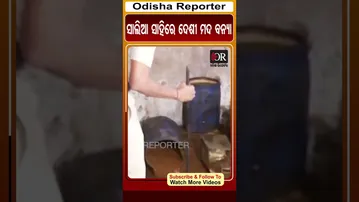 ସାଲିଆ ସାହିରେ ଦେଶୀ ମଦ ବନ୍ୟା | Odisha Reporter | ytshorts