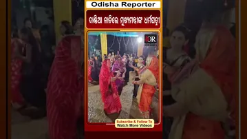 ଦାଣ୍ଡିଆ ନାଚିଲେ ଛତିଶଗଡ଼ ମୁଖ୍ୟମନ୍ତ୍ରୀଙ୍କ ଧର୍ମପତ୍ନୀ  | Odisha Reporter
