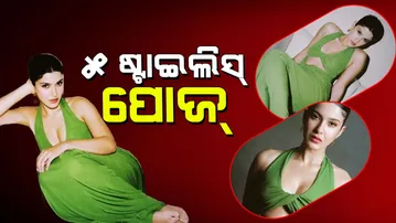 Shanaya Kapoors Bold Green Dress