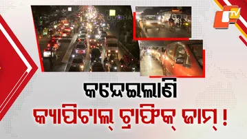 Traffic Chaos Grips Bhubaneswar