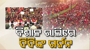 Anganwadi Workers Protest In Bhubaneswar