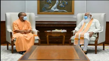 ପାଖେଇ ଆସୁଛି ଉତ୍ତରପ୍ରଦେଶ ନିର୍ବାଚନ, ମୋଦିଙ୍କୁ ଭେଟିଲେ ଯୋଗୀ