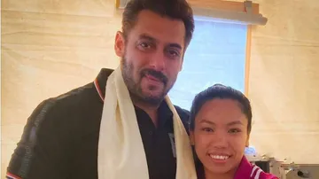 ମୀରାବାଇ ଚାନୁଙ୍କୁ ଭେଟିଲେ ଦବଙ୍ଗ ଷ୍ଟାର୍‌ ସଲମାନ୍‌ ଖାନ୍‌