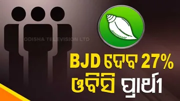 OBC କାର୍ଡ଼ ଖେଳିଲା ବିଜେଡ଼ି,ନିର୍ବାଚନରେ ଦେବ ୨୭% ଓବିସି ପ୍ରାର୍ଥୀ