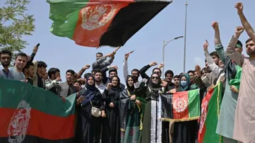 ଆଫଗାନିସ୍ତାନରେ ସ୍ୱାଧୀନତା ଦିବସରେ ପତାକା ରାଲି, ପତାକା ରାଲି ଉପରକୁ ଗୁଳି ଚଳାଇଲେ ତାଲିବାନୀ