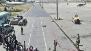Kabul airport 