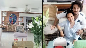 Tiger Shroff and Mother