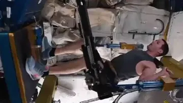 Workout in space