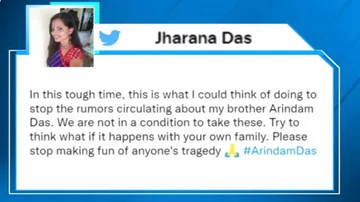 Jharana Das Arindam Das Sister