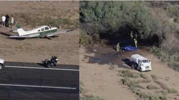 America Helicopter Plane Collision At Arizona Airport America  