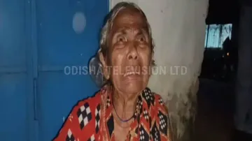 Old Mother Beaten By Her Own Son