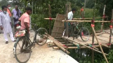 A Bamboo Bridge Is Only Hope For This Odisha Village