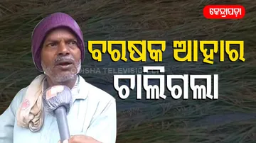 କେନ୍ଦ୍ରାପଡ଼ାର ଜଣେ ଚାଷୀ