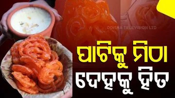 Milk and Jalebi for good health