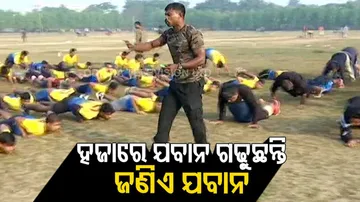 Ex-Havildar Simanchal Barik Trains Youths For Indian Army Recruitment In Berhampur