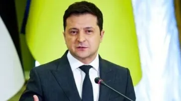 Ukrainian president Volodymyr Zelenskyy