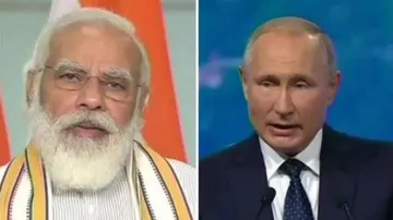 Modi Talk with Putin