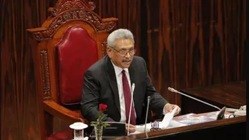 Sri Lankan president Gotabaya Rajapaksa