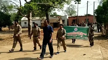 Combing Operation & Flag March