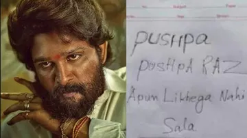 ‘Apun likhega nahi’: West Bengal student writes ‘Pushpa’ movie dialogue in 10th exam, goes viral