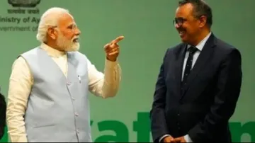PM Modi, Tedros Ghebreyesus
