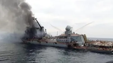 russian flagship Moskva