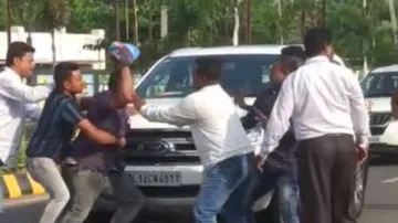 Ink and Tomato Attack