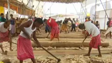 Preparations for Rathayatra