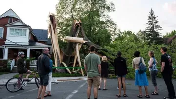 Four dead in Canada after heavy storms wreak havoc in Ontario and Quebec
